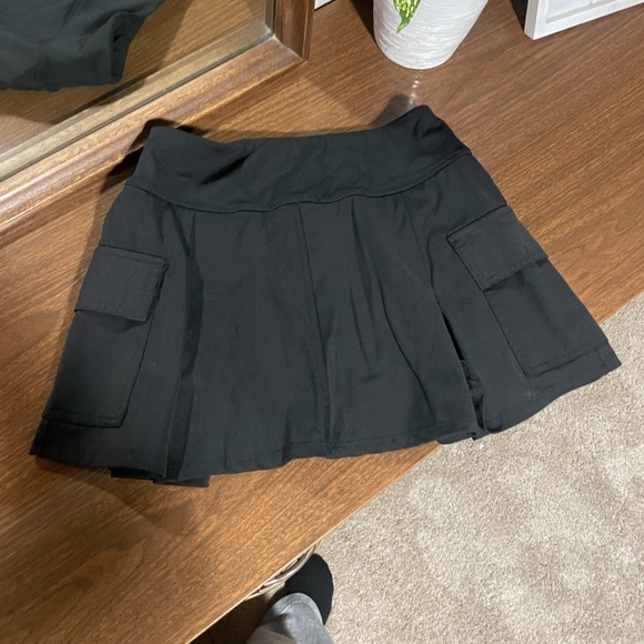 Charlotte Russe Black Utility Mini Skirt - Picture 3 of 3